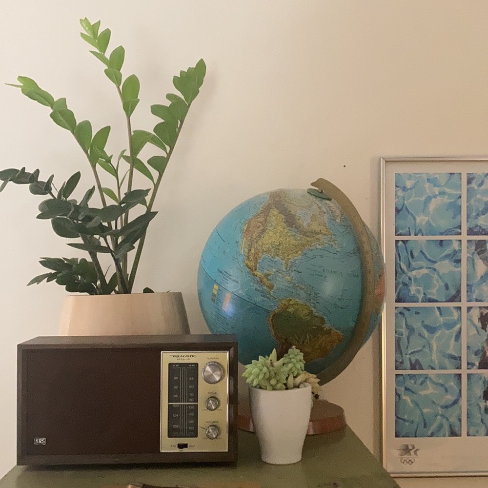 📻🔌 REALISTIC (Brand) MTA-8 12-689A Year ~1978 Wood Grain Radio - Works! 🎙📻